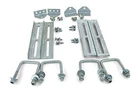 (4) 12" Galvanized Swivel Top Bunk Bracket Kit With Hardware For 3X3 Boat Tra... New. Price: $102.48.