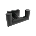 Ico Bathroom Double Towel Hook Matte Black V62225 Volcano Open. Price: $14.99.