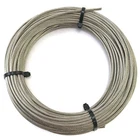 Us Stainless High Brightness Steel 316 Wire Rope Cable 1/8 1X19 By 50' New. Price: $38.77.