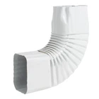 Downspout Gutter Elbows 2"X3", Angle Of 90 Degrees, Low Gloss White Style New. Price: $24.69.