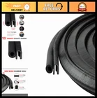Flexible Trim Seal With Side Bulb, 3/8" Diameter, Fits 1/16" Edge - 25FT Length New. Price: $63.99.