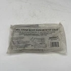 Amerimax 21030PK Gutter Hanger With Strap, Aluminum, 5 Inch, 4 Pack New. Price: $13.99.