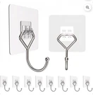 Nobrand Large Adhesive Hooks (10-PACK) Open. Price: $9.00.