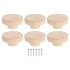 Uxcell 6PCS Round Wood Drawer Knob, 2" Diameter Flat Inch, Beige New. Price: $14.76.