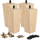 La Vane Inch Solid Wood Furniture Legs Set Of 4 Square Pyramid 8" / 20CM New. Price: $46.97.
