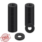 Uxcell 36PCS Rubber Flat Washers 3/8" Od 3/16" Id 0.05" Thickness Plumbing New. Price: $20.00.