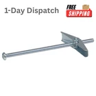 Hillman 50 Pcs Toggle Bolt 1/8"X3" Hollow Wall Anchors Zinc New. Price: $26.65.