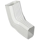 Amerimax 9.25 In. 3.25 8 White Vinyl To Gutter Elbow New. Price: $8.67.
