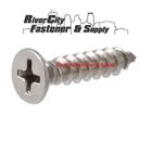 (100) 14X3/4 Phillips Flat Head Sheet Metal Screws Stainless Steel 1/4 New. Price: $26.99.