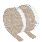 Premifix Felt Strips With Adhesive Backing, Rolls 1/2X60 Inch, New. Price: $15.36.