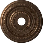 Ekena Millwork CMP19COCAB Cole Thermoformed Pvc Ceiling Medallion (fits Canopies Open. Price: $25.00.