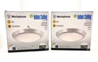 Nib Westinghouse 11" Dia. 20W Led Flush Mount Ceiling Light Fixture, 2PK, 61073 New. Price: $74.95.