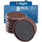 Furniture Sliders For CARPET,8 Pack 3 1/2" Reusable Moving Pads,hea... New. Price: $17.82.