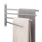 Kes Swivel Towel Rack Bathroom Swing Out Bar 4-ARM Wall Mount Sus 304 Stee New. Price: $58.66.