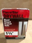 Hillman Fast'n'tite Drywall 1-3/8" Blu Nail,no 461264- 300 Pcs Free Shipping New. Price: $10.95.