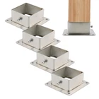 Wealrit 4 Pcs Square Post Bases Stainless Steel Flange Anchor Heavy Dut... New. Price: $44.89.