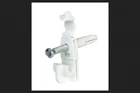 Rubbermaid White Direct Mount Back Clips For Shelves 6 Count Attach To Wall New. Price: $11.39.