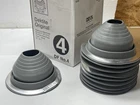 10X Lot Dektite #4 Round Gray Epdm Flexible Pipe Flashing Fits Sizes 3"- 6" New. Price: $149.99.