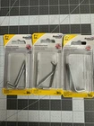 Nos 3-PACK Lot 3/PC National Hardware N120-337 Square Bend Hook 2-5/8" New. Price: $14.62.