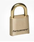 Sesamee K0436 Combination Padlock,bottom,brass New. Price: $9.99.