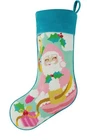 Peking Handicraft Papa Noel Stocking, 18-INCH Length, Poly Yarn, Velvet New. Price: $57.89.