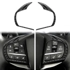 Nuoozy Carbon Fiber Steering Wheel Button Frame Cover Trim Black New. Price: $25.38.