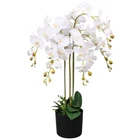 Vidaxl Fake Plant White And Green Fabric, Plastic, Iron Wire Medium New. Price: $89.76.