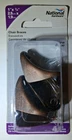 New National Hardware Antique Bronze Steel Chair Braces, 1"X3/4", V120, N176-347. Price: $5.99.