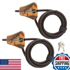 Master Lock Cable Python Adjustable Keyed 6 Ft. Long 2 New. Price: $74.36.