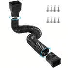 Ogutter Rain Downspout Extensions, Extender For 1PACK Black New. Price: $27.99.