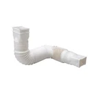 Amerimax 85010 Flex-a-spout Downspout Water Drain Extension Adds Up To 55" White New. Price: $14.09.