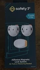 Safety 1ST White Plastic Adhesive Magnetic Cabinet 2 Lock & Key With Screws New. Price: $9.99.