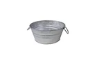 Behrens 102LFT Qt. Hot Dipped Steel Low Flat Tub, Silver New. Price: $24.58.