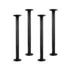 Geilspace 18" Industrial Table Legs, Metal Pipes And Flanges F... Fast Ship New. Price: $60.10.