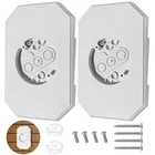 Siding Mounting KIT,8141DBL Light Block With Built-in Box For 1/2 In... New. Price: $47.04.