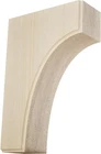 Ekena Clarksville Bracket 1-3/4"X4"X6" Rubberwood BKTW02X04X06CVRW (1-5) New. Price: $7.99.