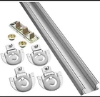 National Hardware Bypass Sliding Door Kit, 48IN Track N343-061 New. Price: $31.07.