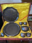 Old Clay Chinese Yixing Teaser W/ Silk Display Case (from China) Used. Price: $135.00.