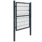 Fence Gate Metal Post For Outdoor Doorway Garden (single) Vidaxl New. Price: $209.99.
