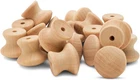 3/4-INCH Unfinished Small Wooden Knobs Pack Of 25 For Cabinets, Dressers, Draw New. Price: $15.40.