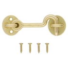National Hardware 4 In. Brushed Gold Steel Hook And Eye Closure 1 Pc New. Price: $17.91.