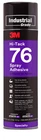 7000046589 3M Hi-tack Spray Adhesive 76 Clear 24 Fl Can (net Wt 18.1 Oz) New. Price: $47.40.