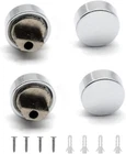 Kaileyouxiangongsi Zinc Alloy Mirror Floating Glass 4PCS, Silver Round New. Price: $15.15.
