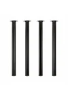 Qlly 28 Adjustable Metal Desk Legs 4-PACK Office Furniture Black New. Price: $14.99.