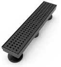 Webang 12 Linear Shower Drain Matte Black SUS304 Stainless Steel Cupc Open. Price: $25.99.