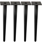 Alxeh Straight Furniture Table Legs 30 Inch, Round Tapered Metal New. Price: $108.31.