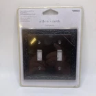 Allen + Roth Cover Lyn Toggle Switch Wall Plate - Oil Rubbed Bronze Finish New. Price: $10.50.