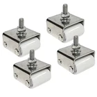 Richelieu Hardware Fixed Stem Caster 7 8IN Zinc White 4 Pack 253LB Load Wheel New. Price: $16.87.