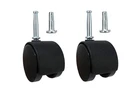 Shepherd 2" Smooth-rolling Twin Office Chair Casters, Dual-wheel Swivel New. Price: $15.99.