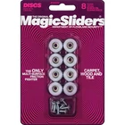 Magic Sliders 3/4 In. Round Screw On Furniture GLIDE,(8-PACK) 08200 New. Price: $15.33.